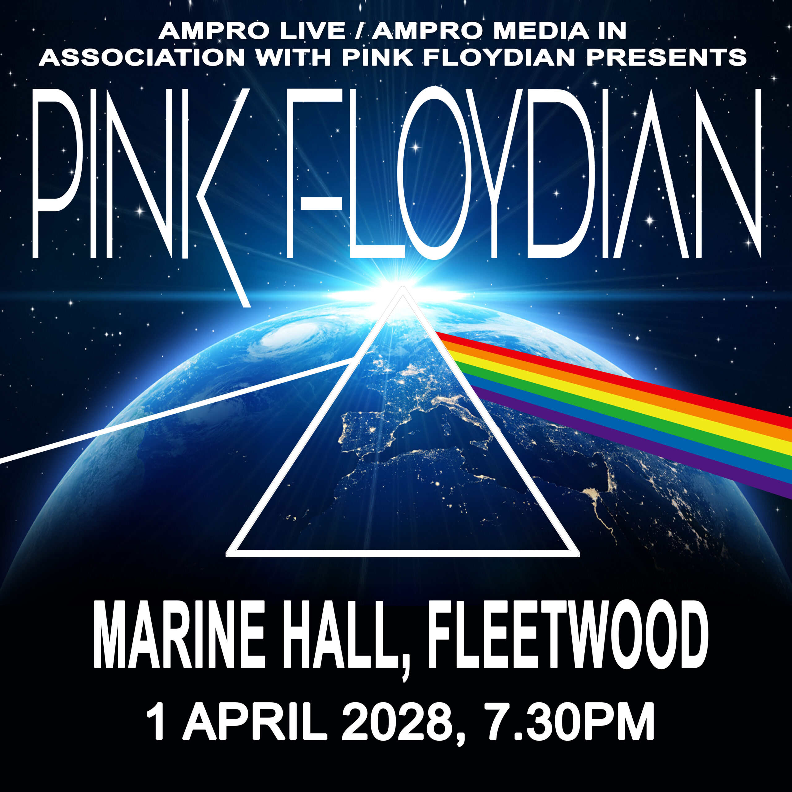 Pink Floydian square graphic